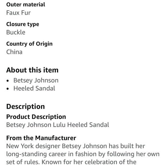 NEW Betsey Johnson Lulu Heeled Black and White Sandals, Size 11 - fit size 10 - Picture 11 of 13